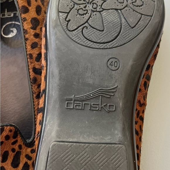 Women’s Dansko Leopard/Cheetah Slip On Olivia Style Size 9.5/10 - Picture 10 of 11